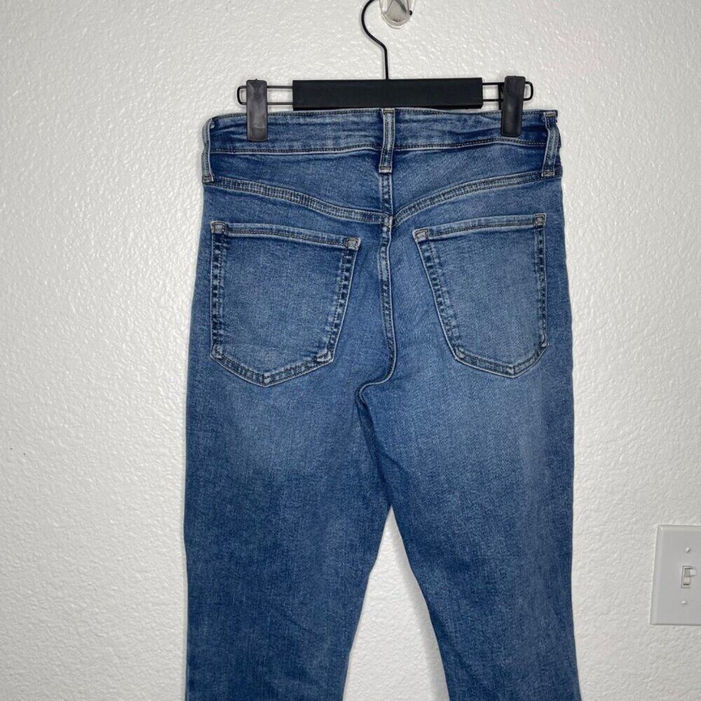 Old Navy Womens Jeans Size 4 High Rise O.G. Straight Secret Smooth Pockets - Picture 14 of 14